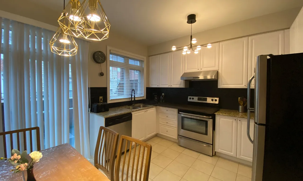 Att/Row/Twnhouse kitchen at 137B Finch Ave Toronto