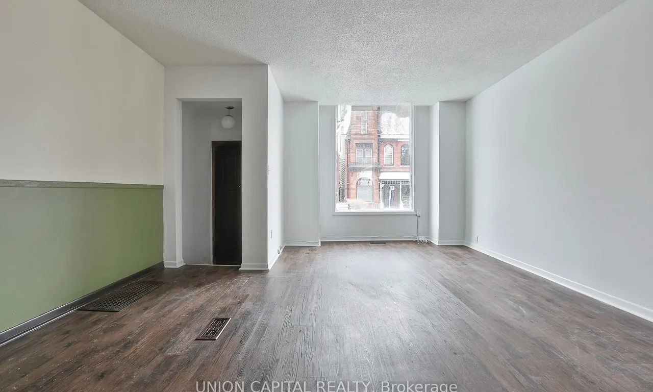 Att/Row/Twnhouse interior view at 108 Sumach St Toronto