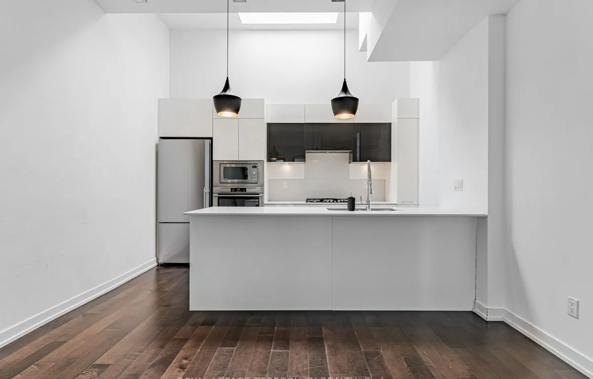 Att/Row/Twnhouse living room at 33 Achtman Lane Toronto