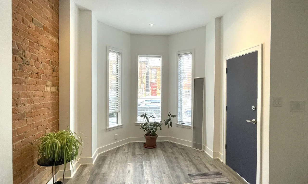 Att/Row/Twnhouse interior view at 108 Seaton St Toronto
