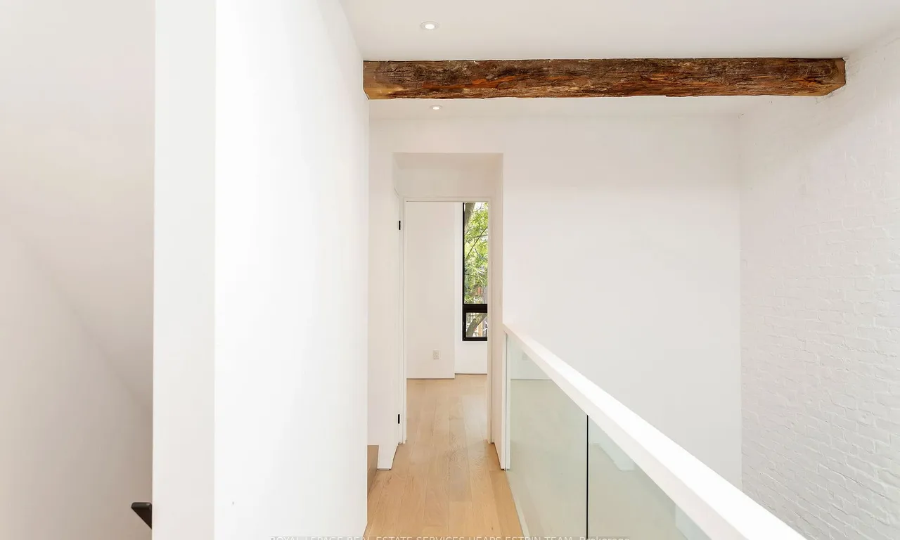 Att/Row/Twnhouse interior view at 100 Sumach St Toronto