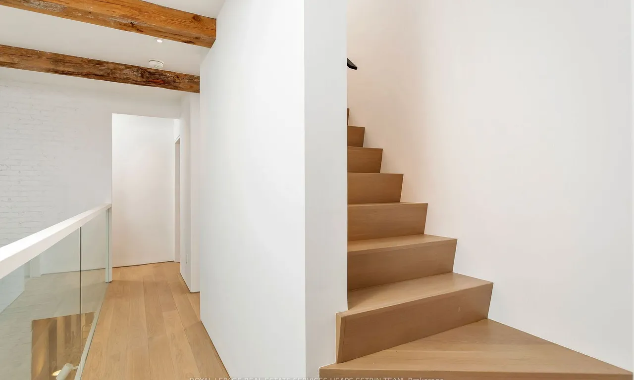 Att/Row/Twnhouse kitchen at 100 Sumach St Toronto