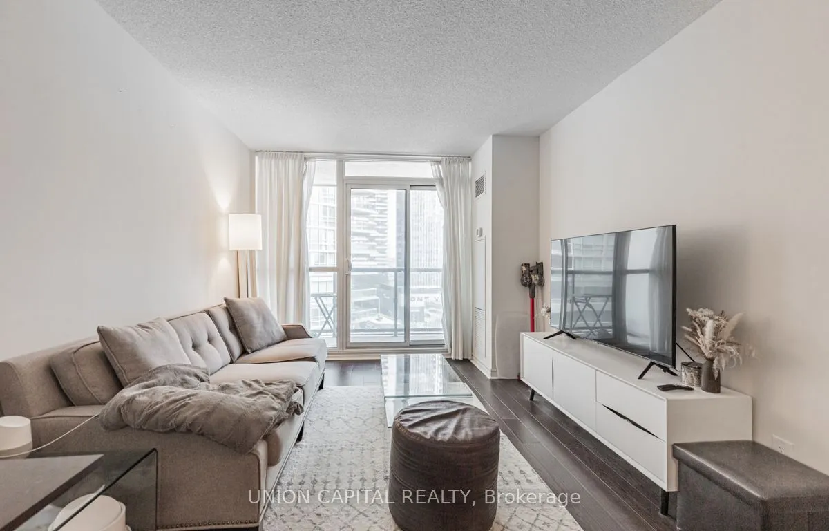 Condo Apt kitchen at 25 Lower Simcoe St Toronto