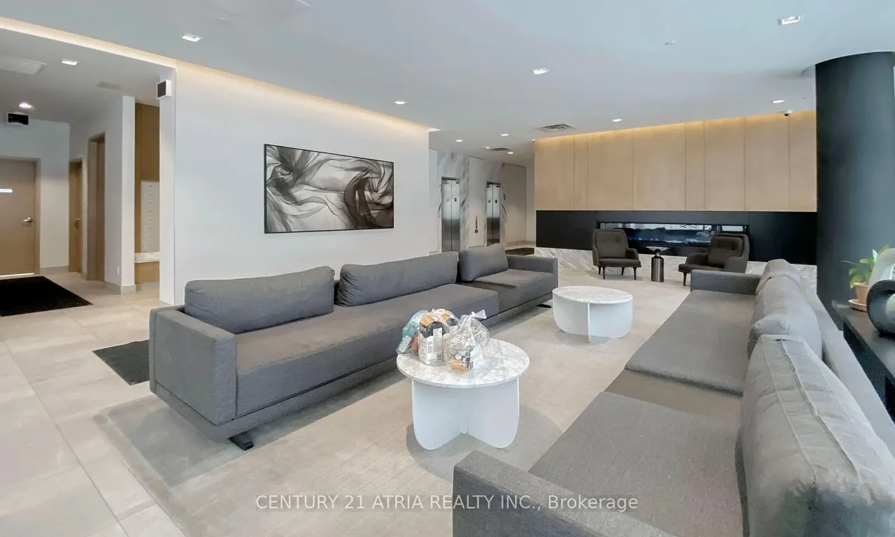 Condo Apt living room at 180 Fairview Mall Dr Toronto