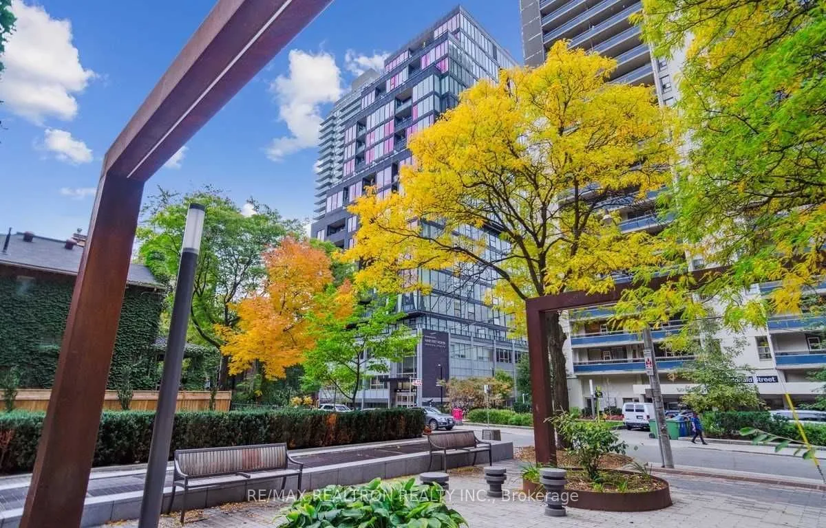 Condo Apt kitchen at 17 Dundonald St Toronto