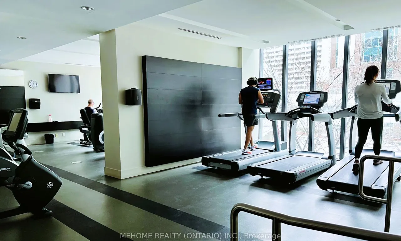Condo Apt kitchen at 110 Charles St Toronto