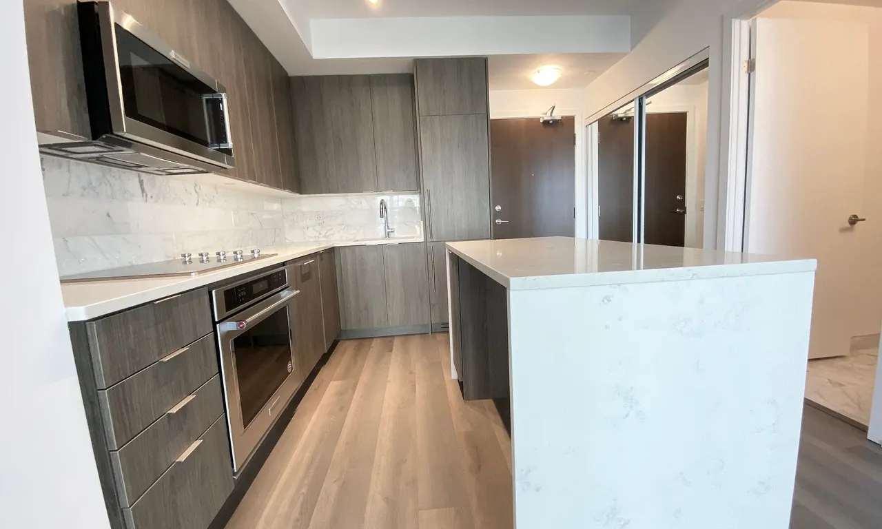 Condo Apt living room at 38 Iannuzzi St Toronto