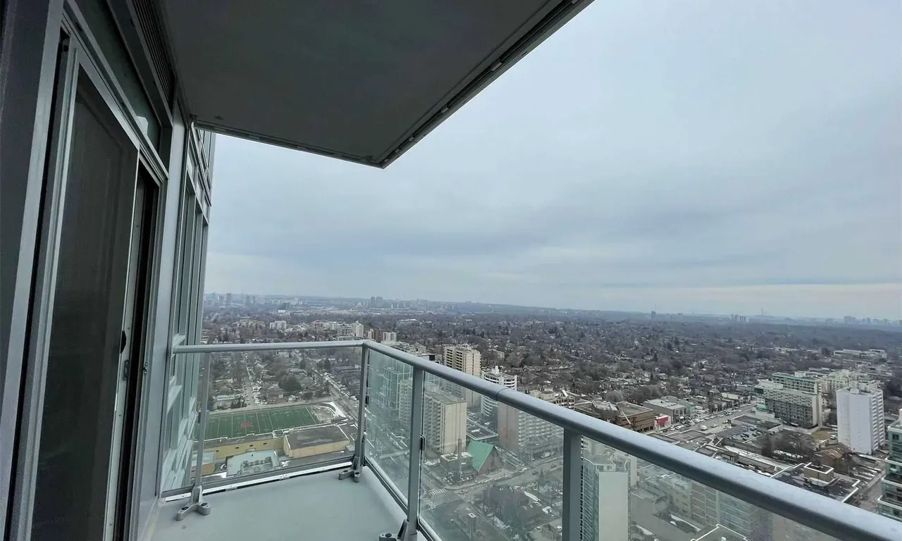 Condo Apt living room at 195 Redpath Ave Toronto