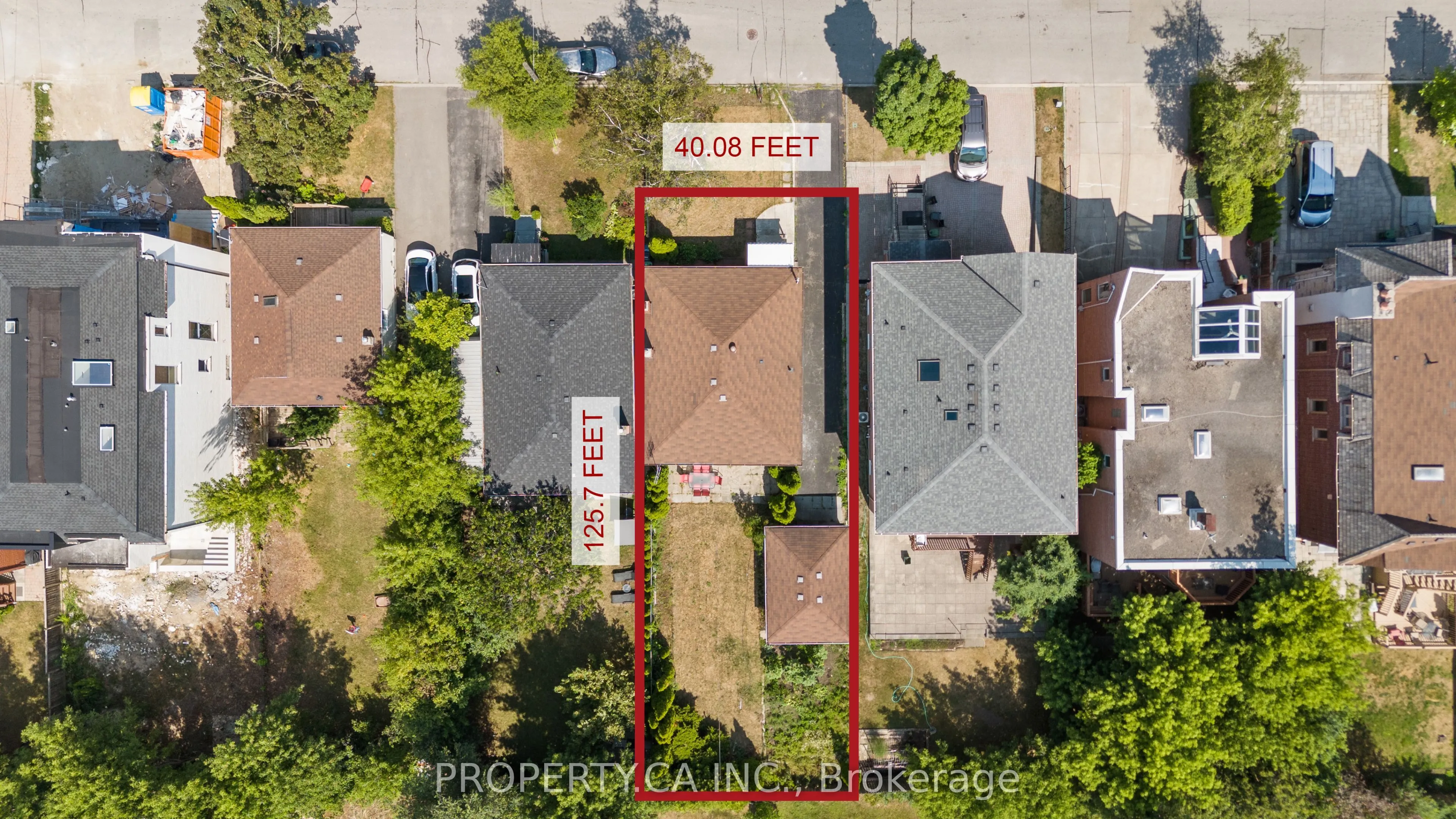 Detached interior view at 35 Farrell Avenue Toronto