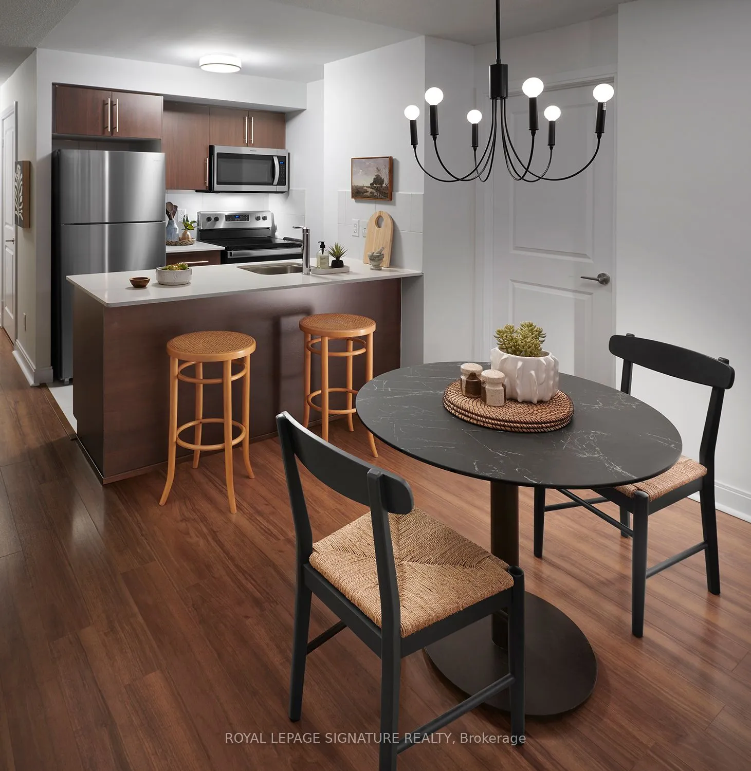 Condo Apartment interior view at 105 Harrison Garden Boulevard Toronto