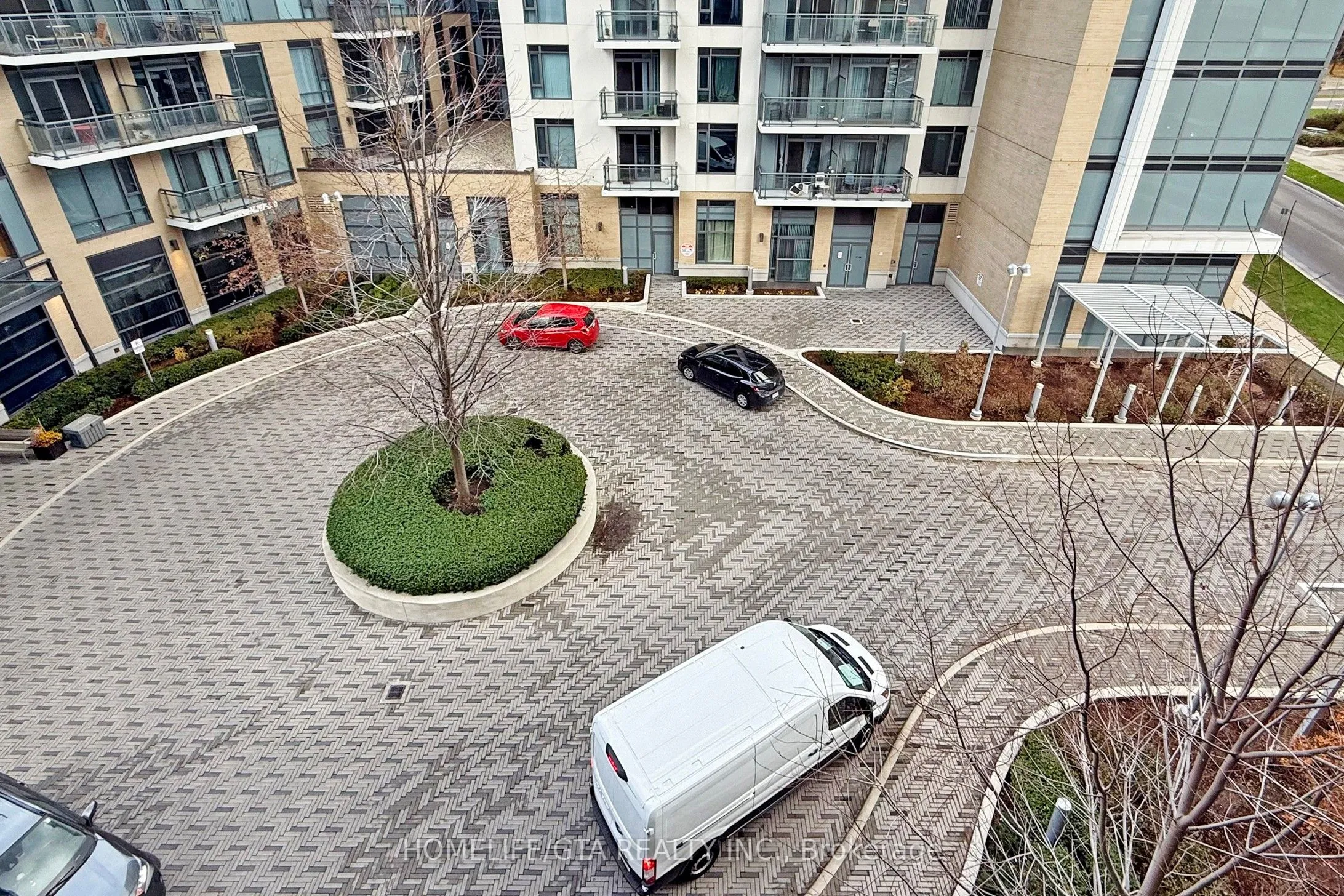 Condo Apartment kitchen at 50 Ann O'Reilly Road Toronto