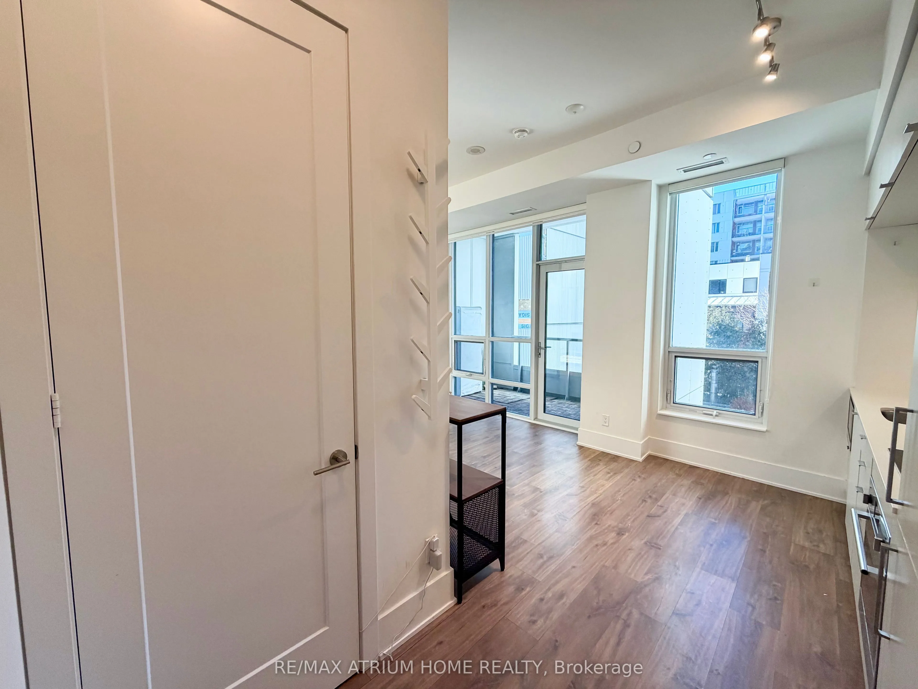 Condo Apartment living room at 38 Cameron Street Toronto