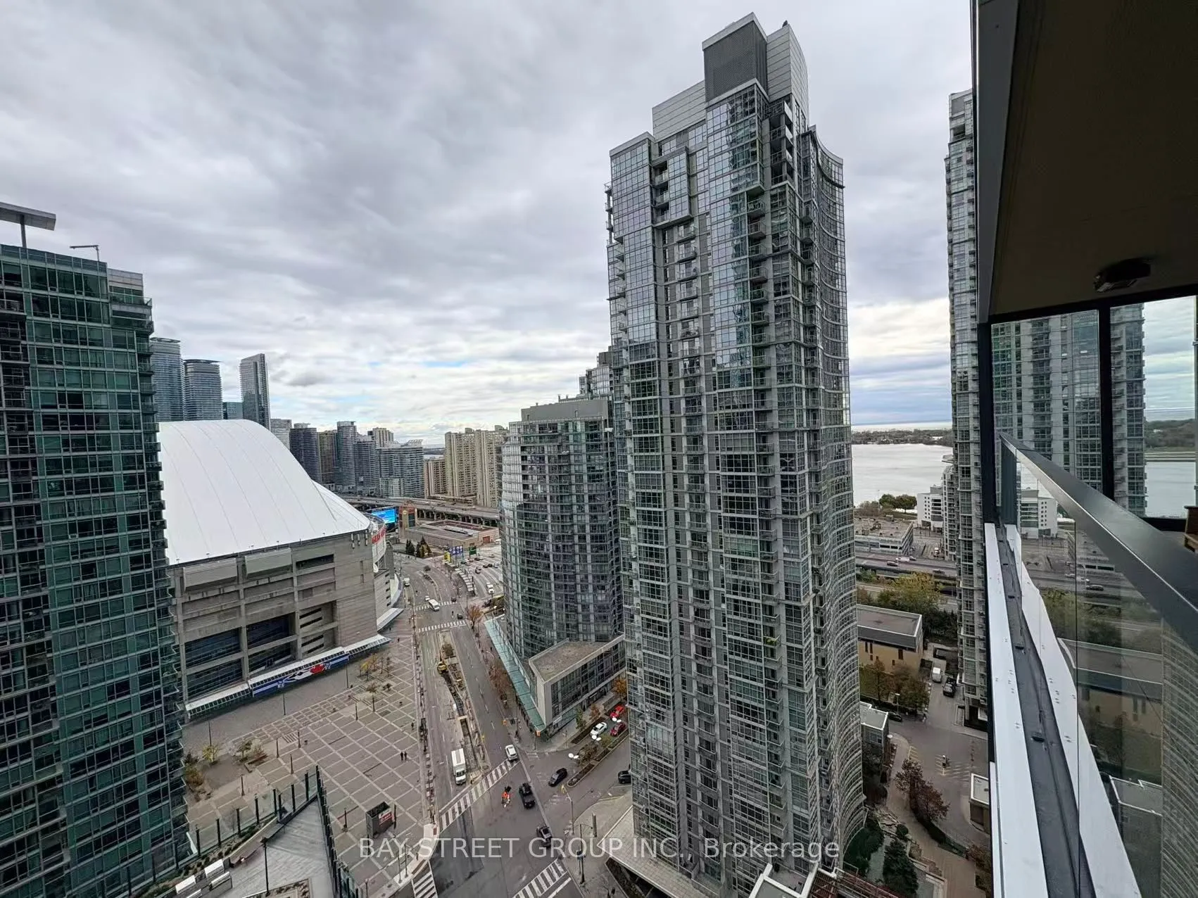 Condo Apartment kitchen at 3 Concord Cityplace Way Toronto