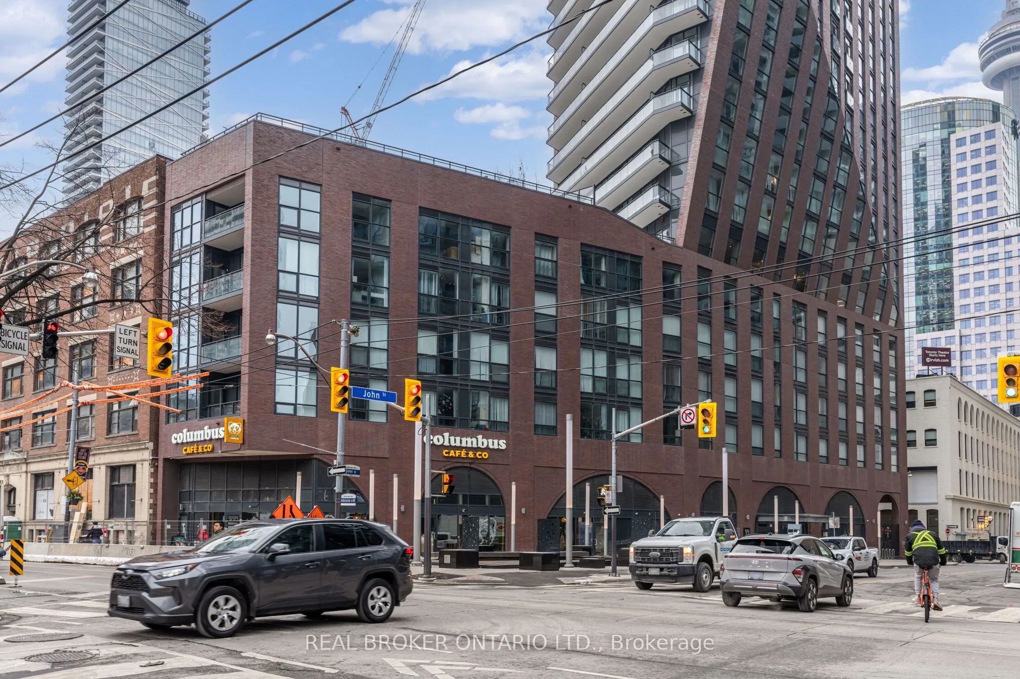 Condo Apartment interior view at 99 John Street Toronto