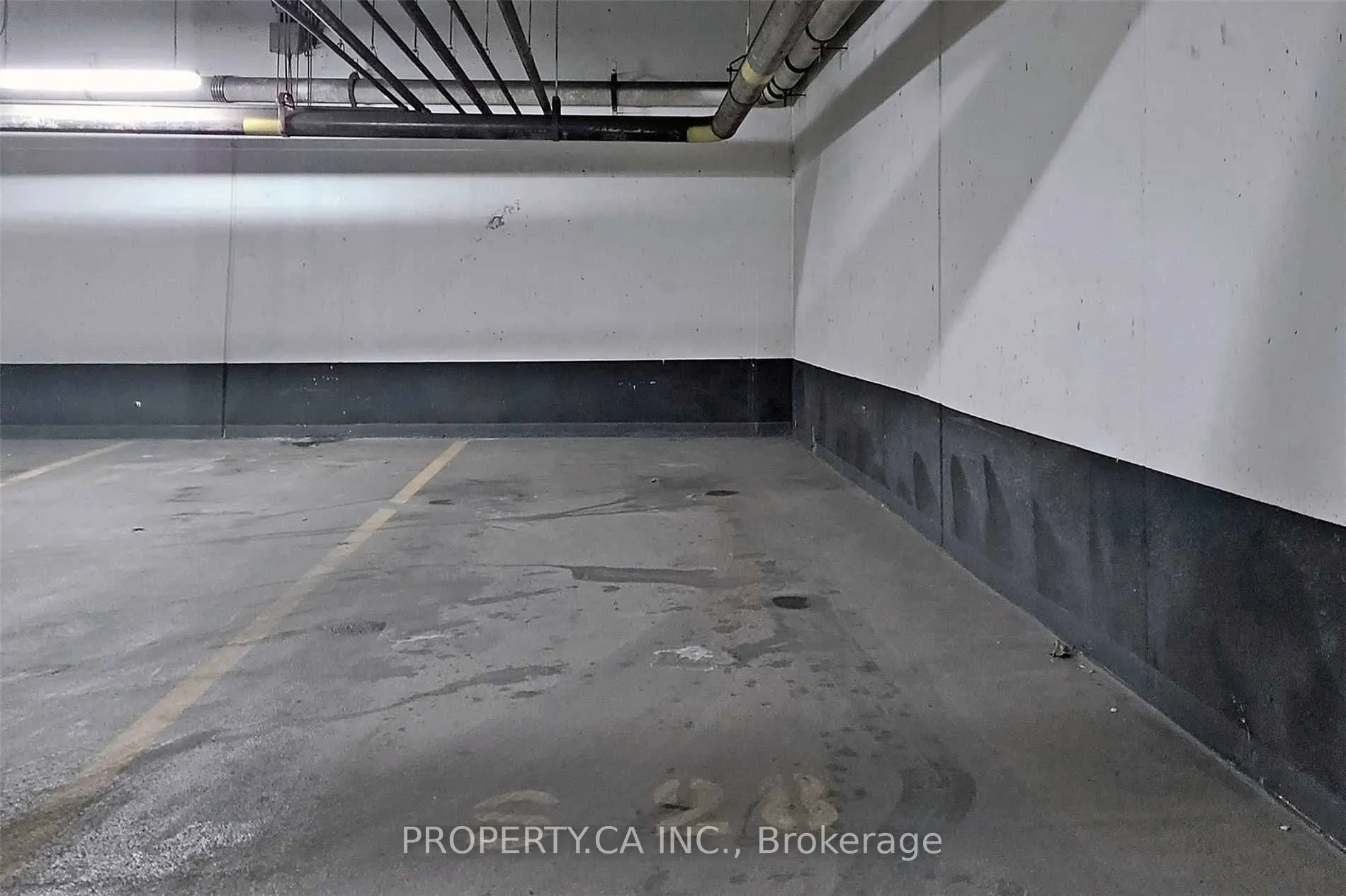 Condo Apartment living room at 11 Brunel Court Toronto