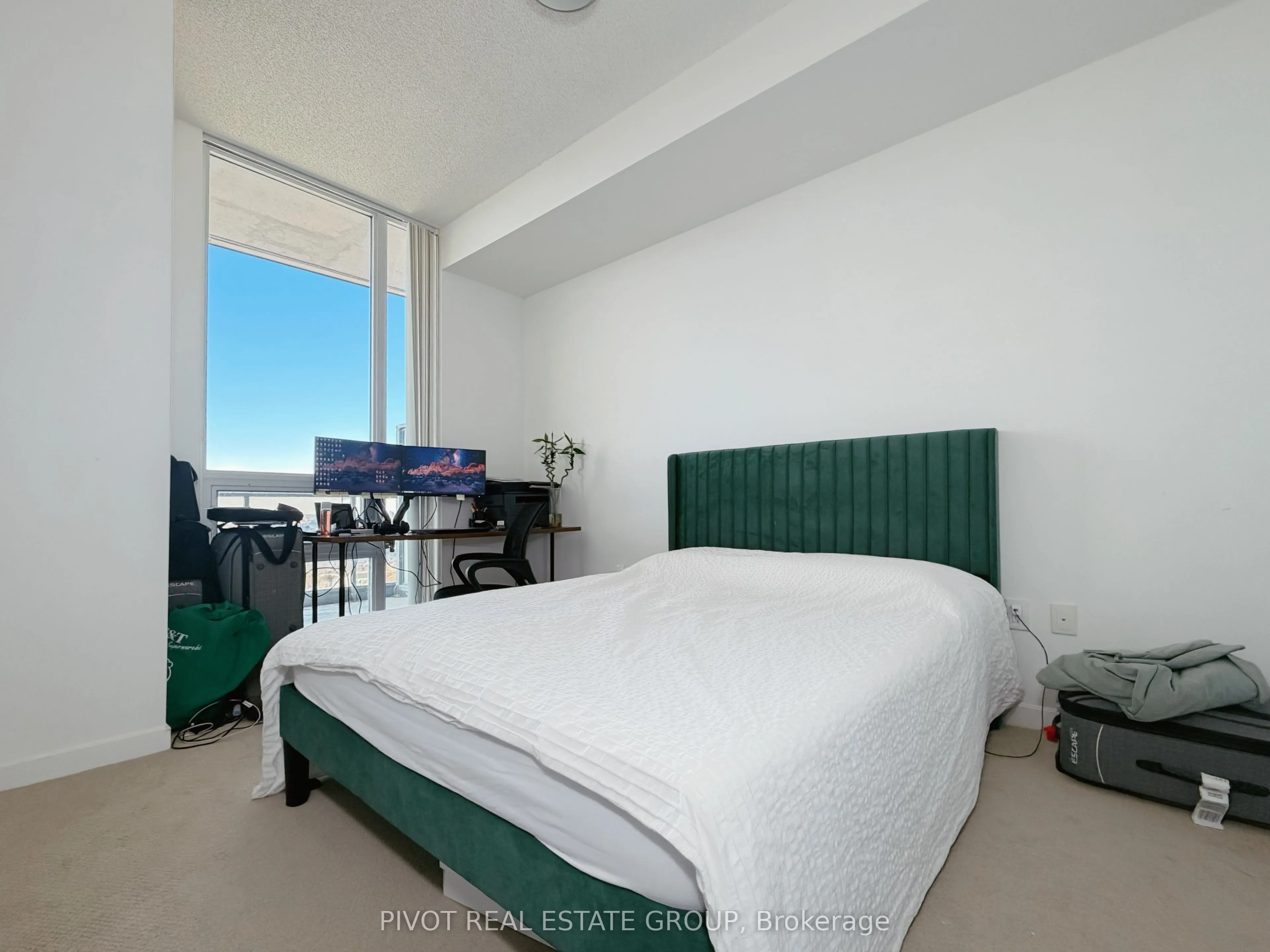 Condo Apartment living room at 70 Forest Manor Road Toronto