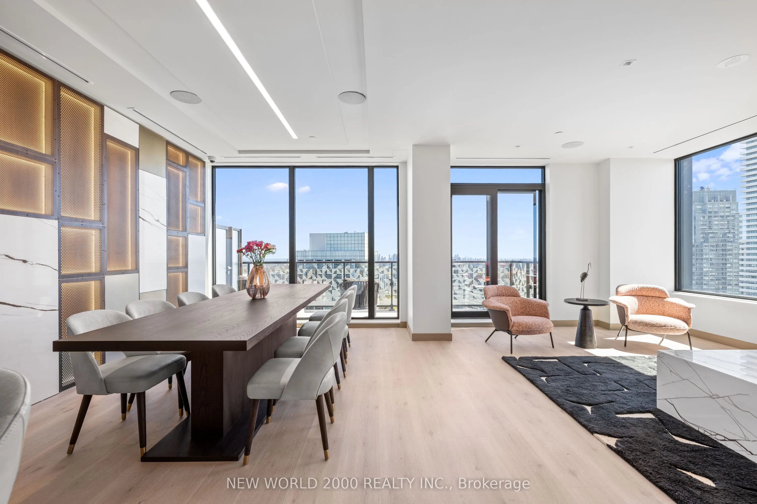 Condo Apartment kitchen at 101 Roehampton Avenue Toronto