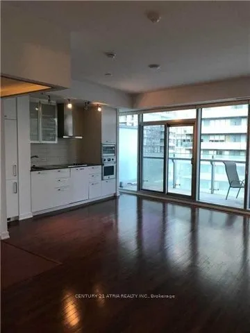 Condo Apartment living room at 14 York Street Toronto