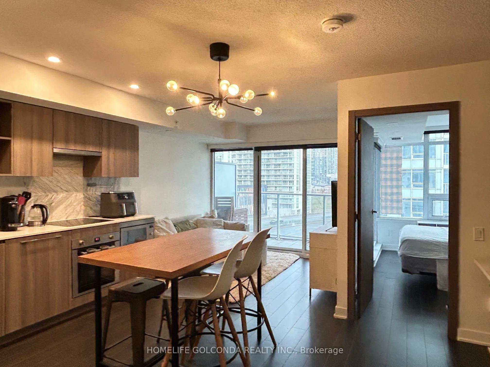 Condo Apartment interior view at 19 Bathurst Street Toronto