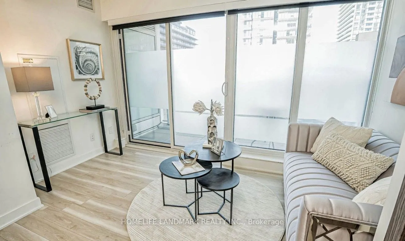 Condo Apartment interior view at 19 Bathurst Street Toronto