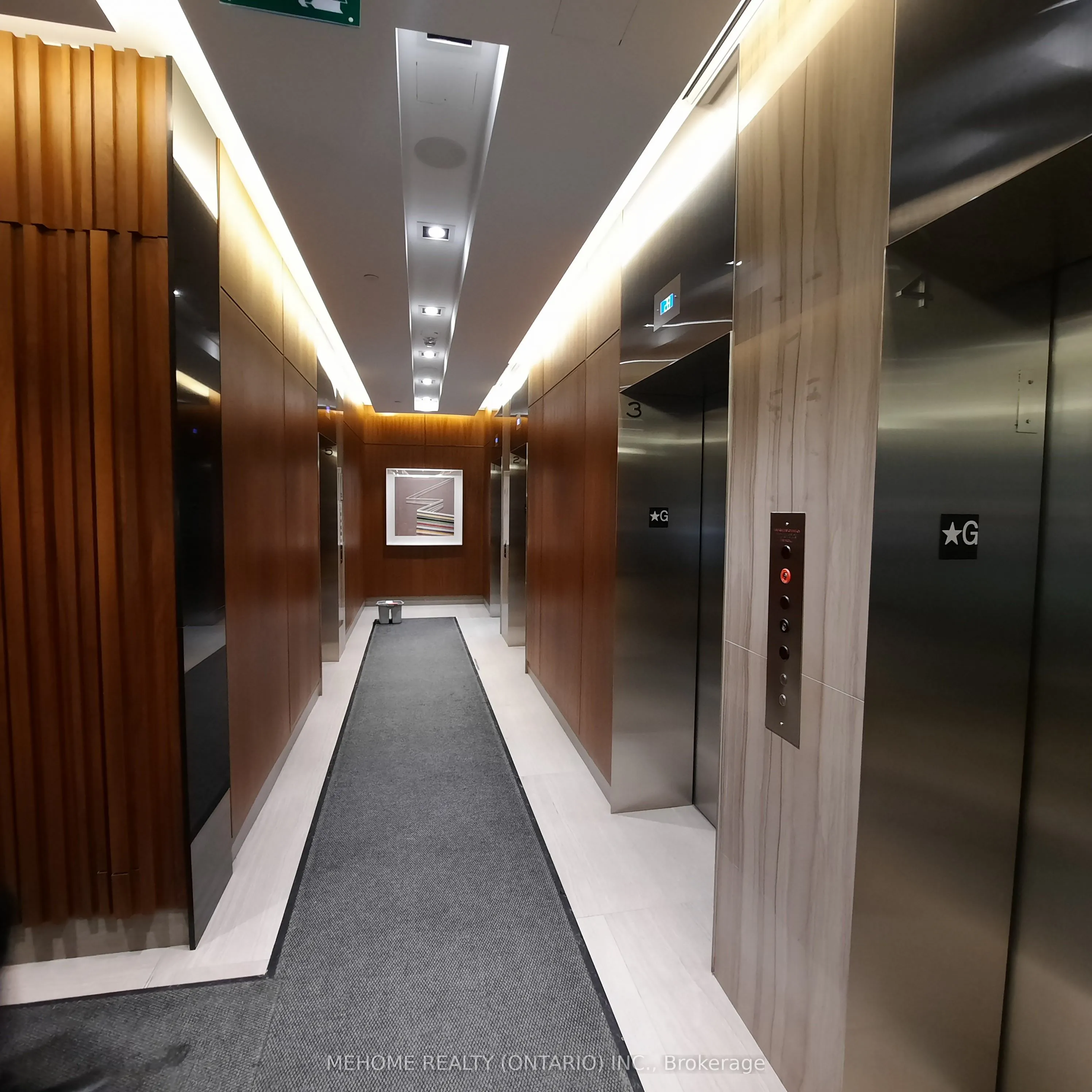 Condo Apartment kitchen at 125 Redpath Avenue Toronto