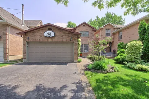43 Daniels Crescent, ON L1T 1X8