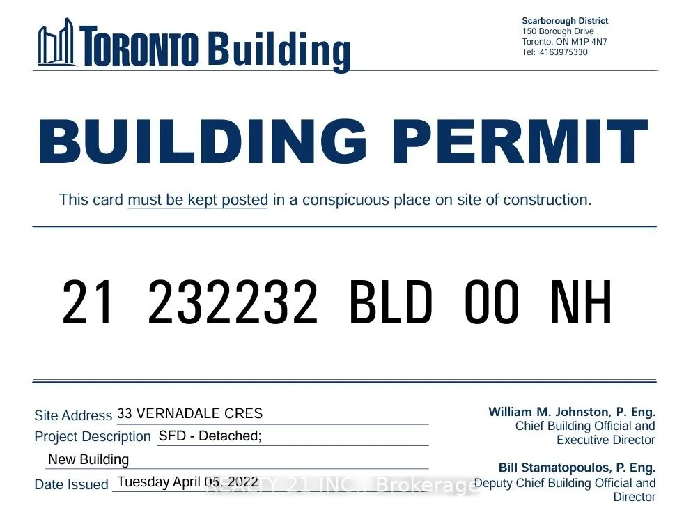 33 Vernadale Crescent, ON M1L 3M5