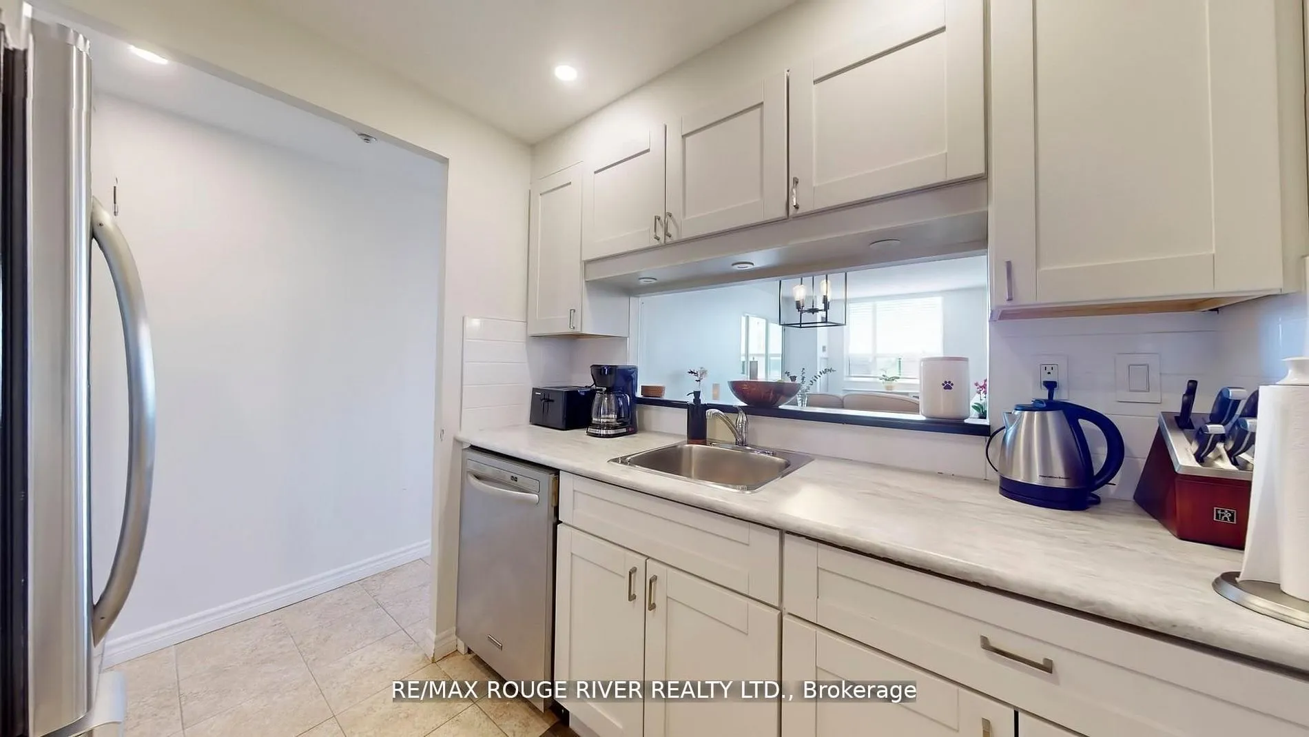 Condo Apartment living room at 1655 Pickering Parkway Pickering