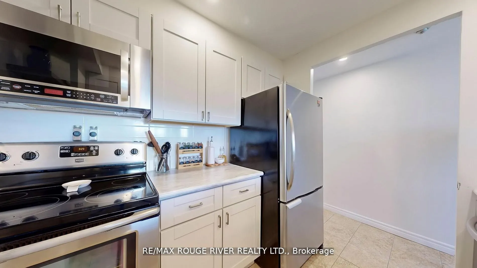 Condo Apartment kitchen at 1655 Pickering Parkway Pickering