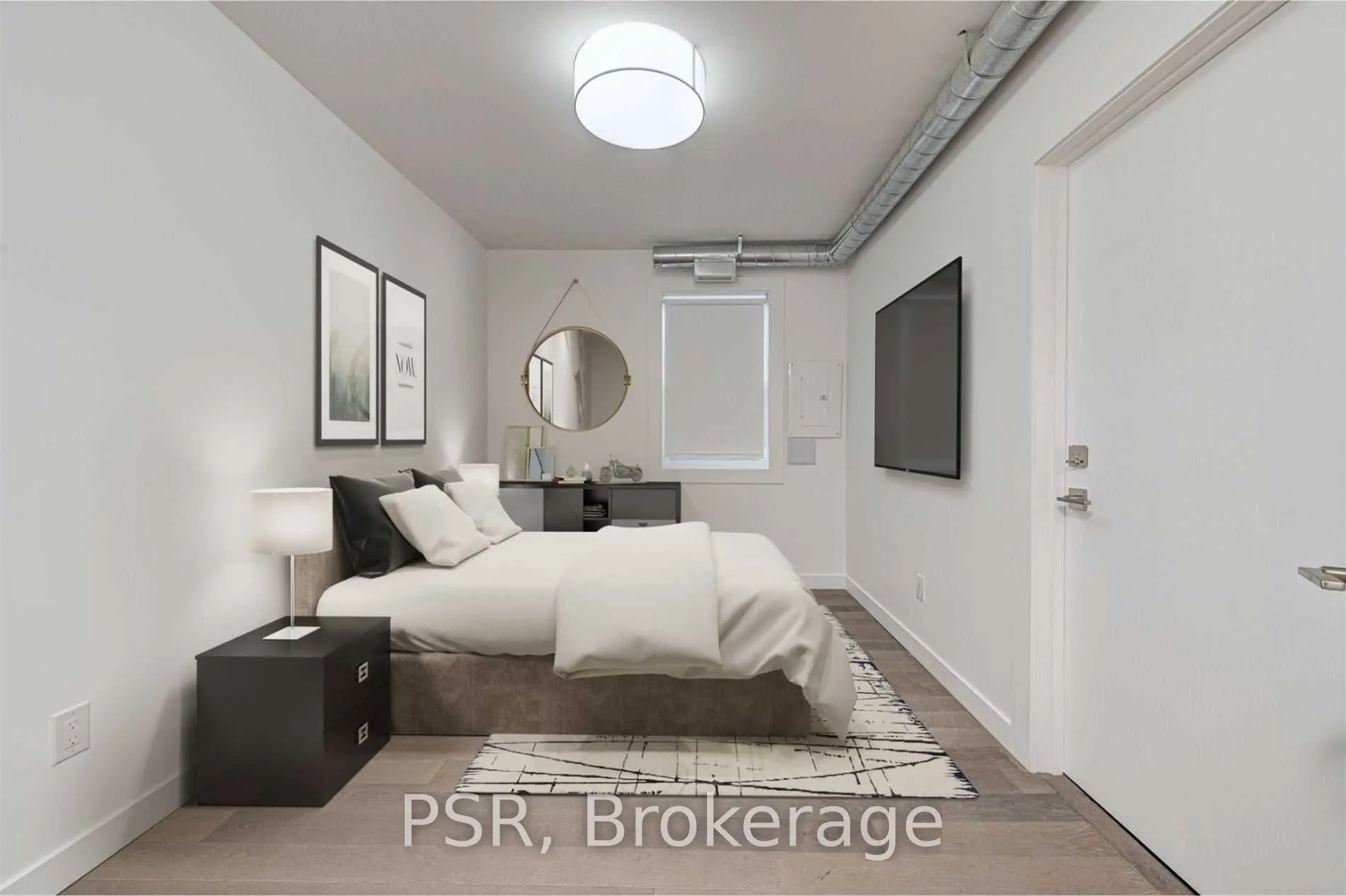 Multiplex interior view at 89 Hammersmith Avenue Toronto