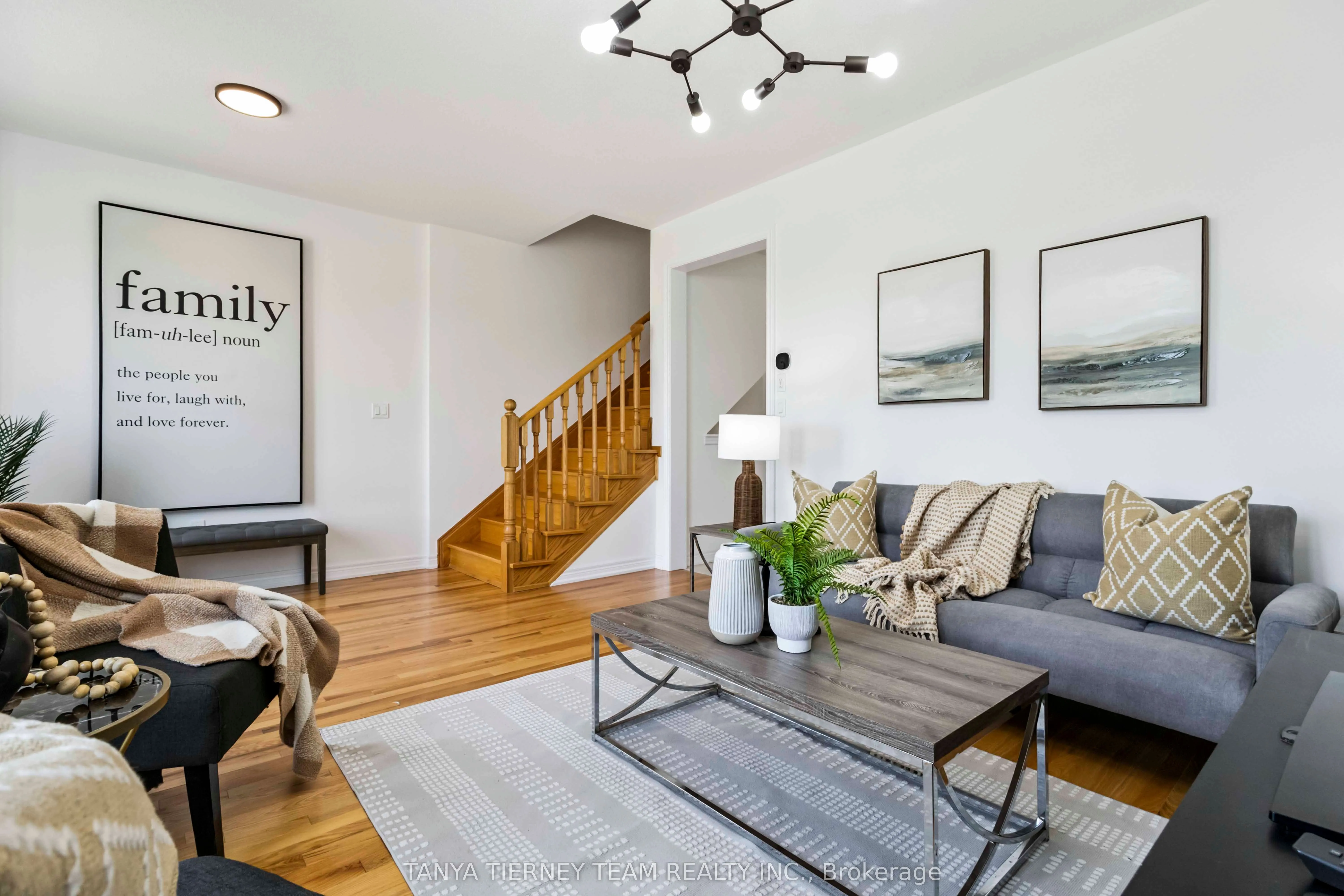 Att/Row/Townhouse interior view at 36 Dockside Way Whitby