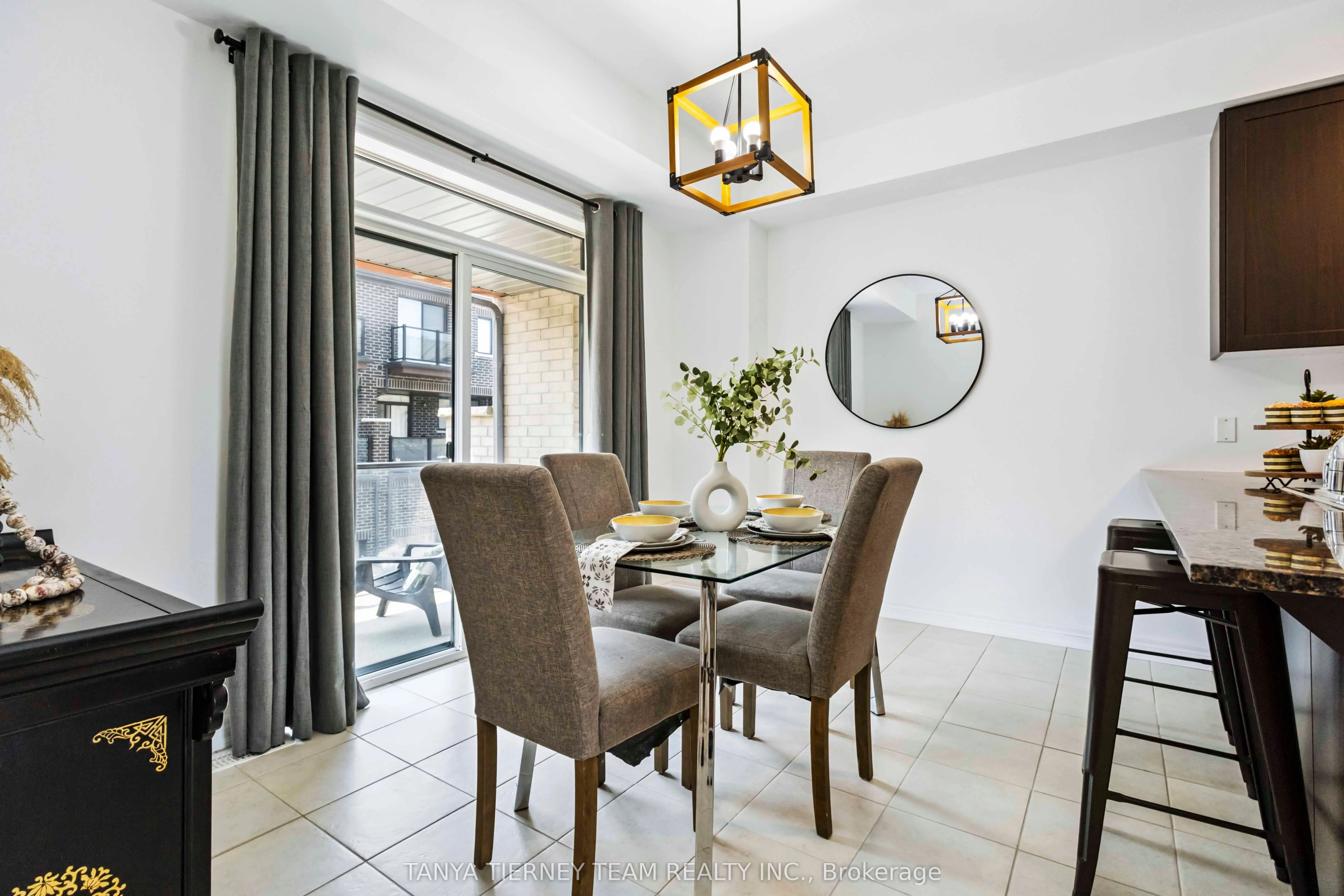 Att/Row/Townhouse living room at 36 Dockside Way Whitby