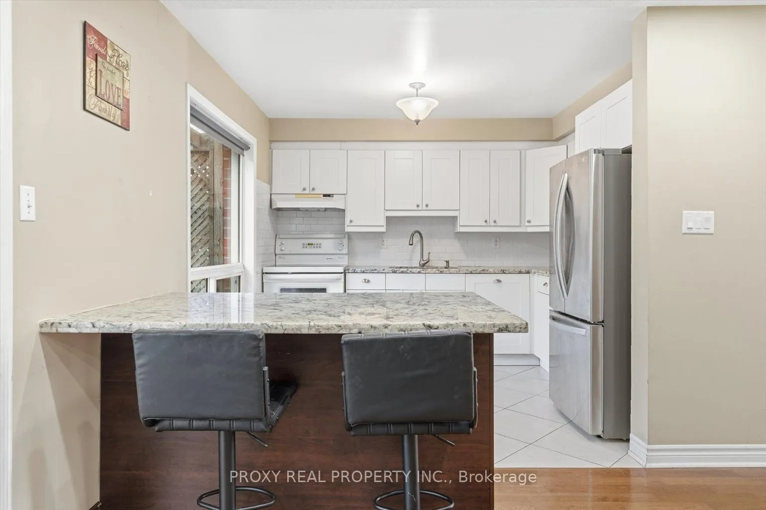 Semi-Detached  kitchen at 2360 Clearside Court Pickering