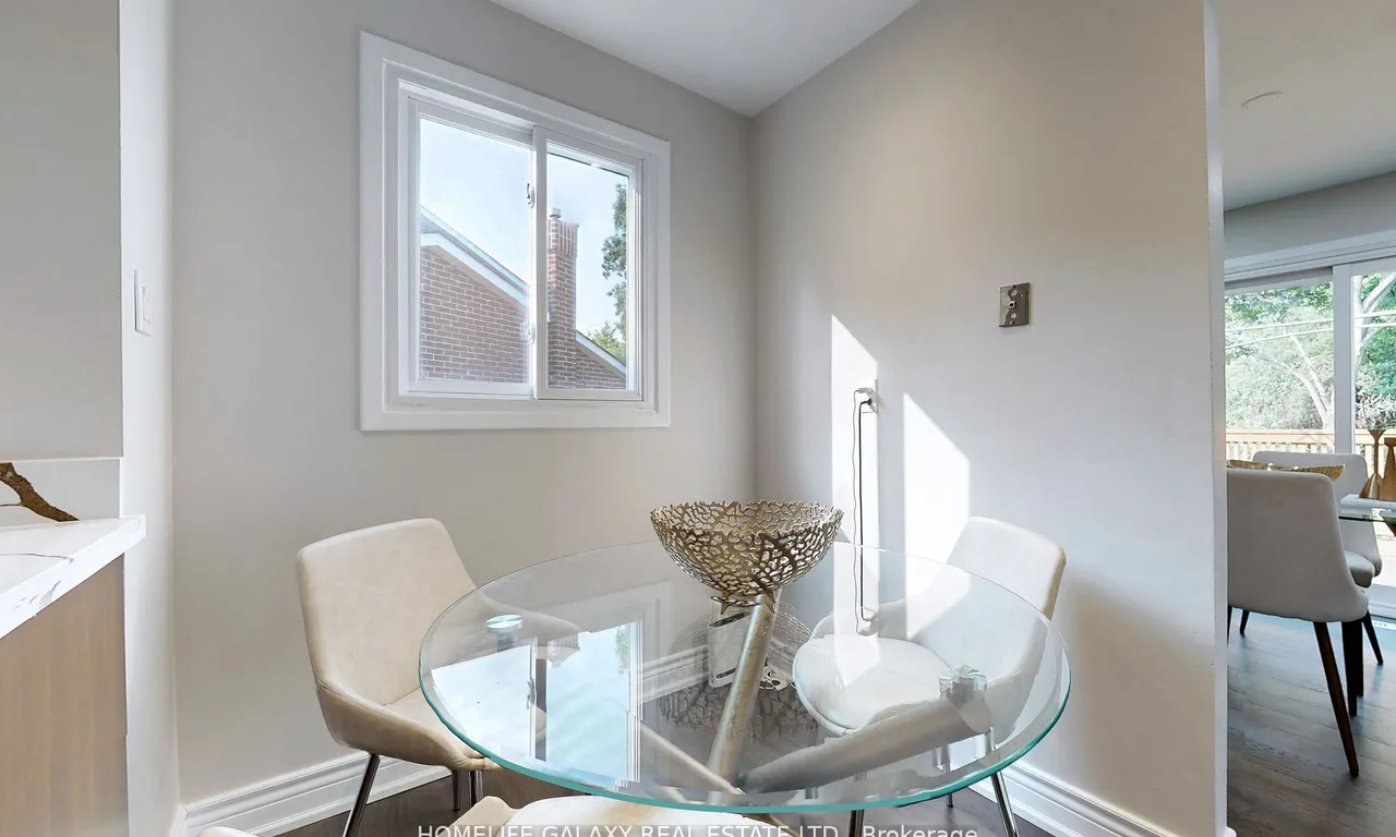 Detached living room at 35 Blacktoft Dr Toronto