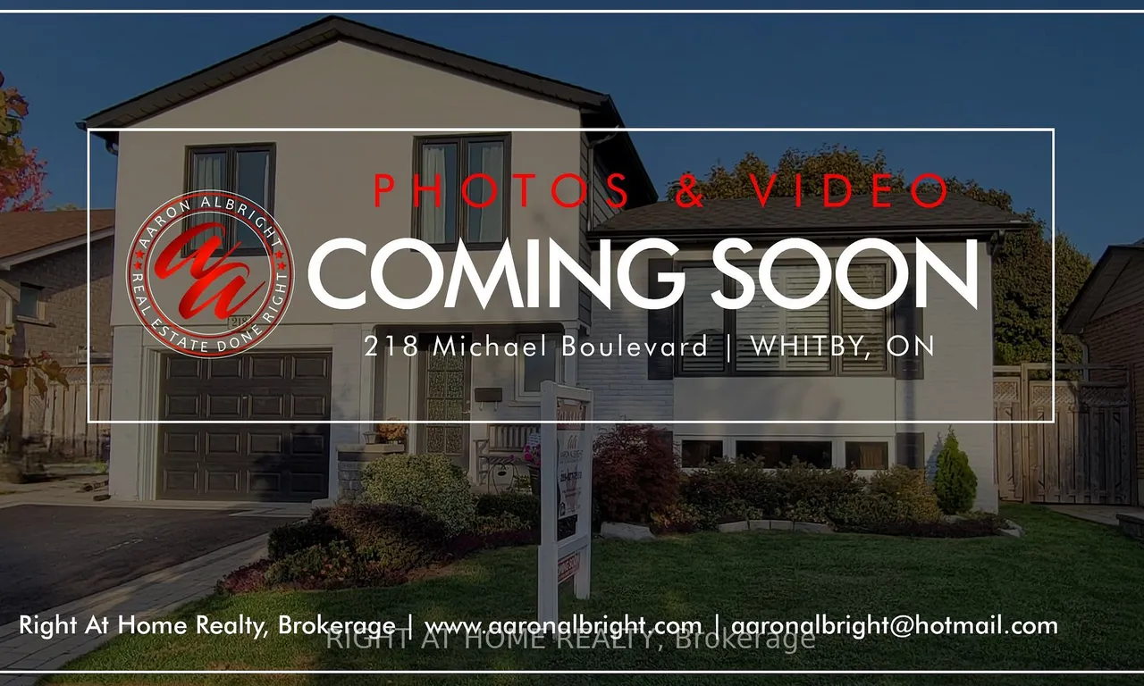 218 Michael Blvd, Whitby, ON L1N 6E6