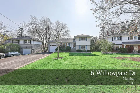 6 Willowgate Drive, Markham, ON L3P 1G2