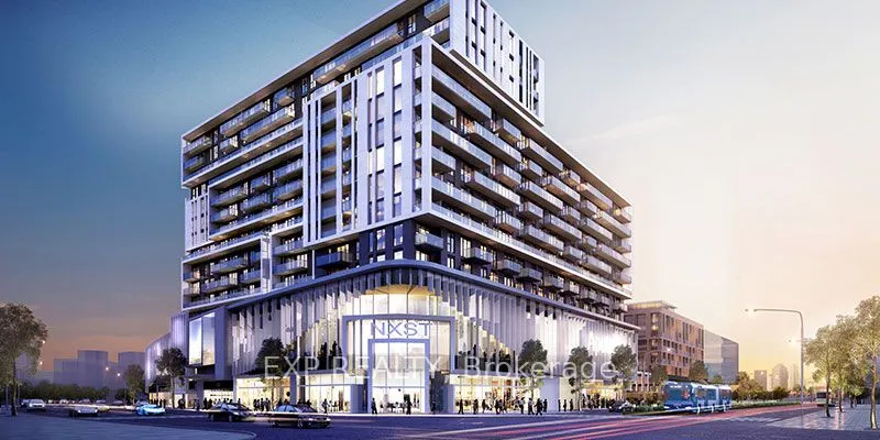 Condo Apt kitchen at 8119 Birchmount Rd Markham