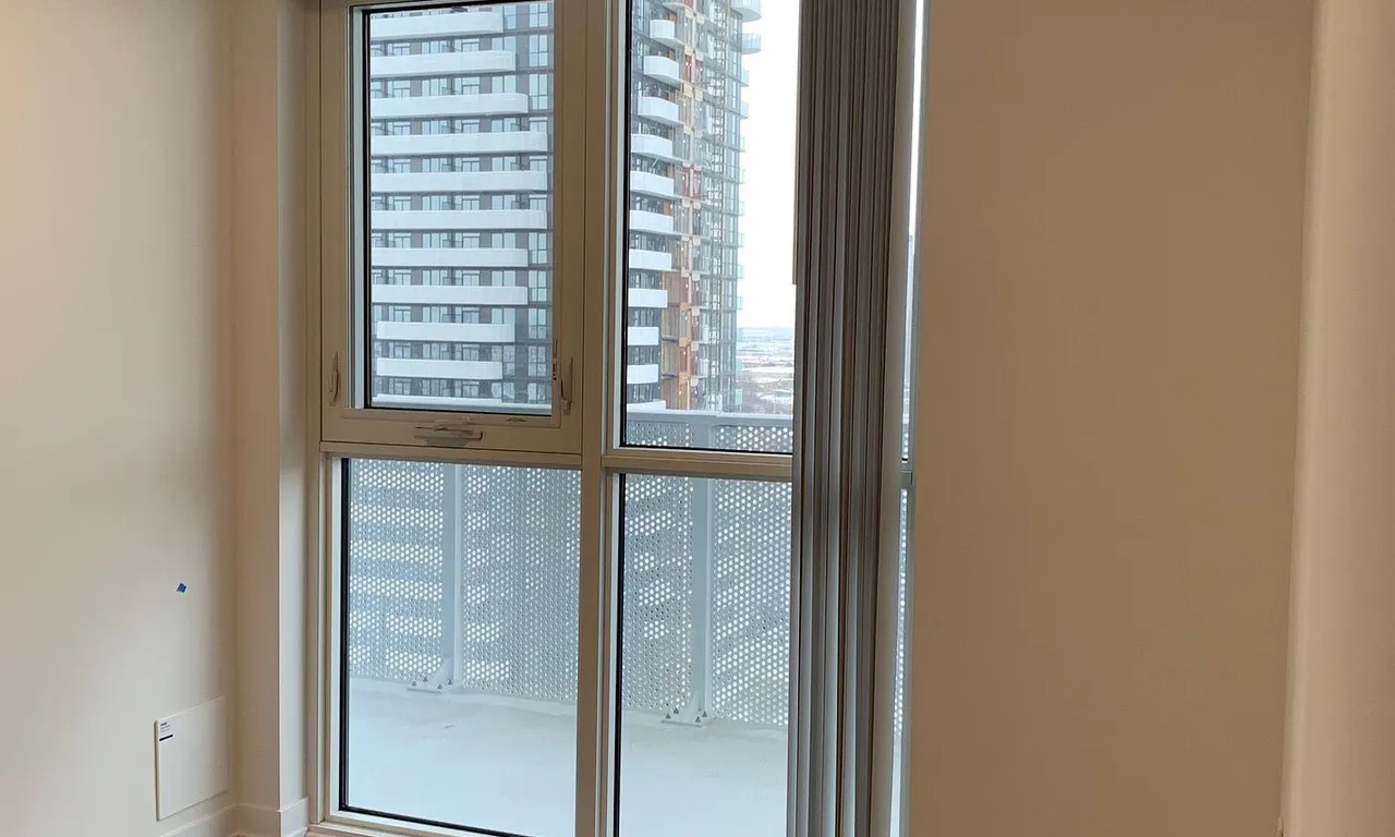 Condo Apt living room at 195 Commerce St Vaughan