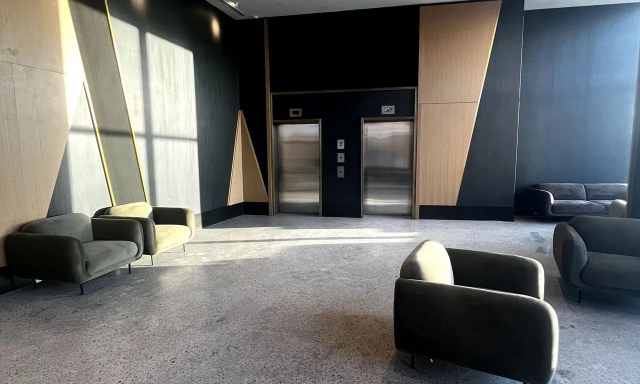 Condo Apt living room at 2920 Highway 7 Vaughan