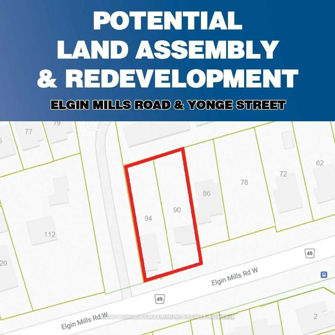 90 & 94 Elgin Mills Road, ON L4C 4M2