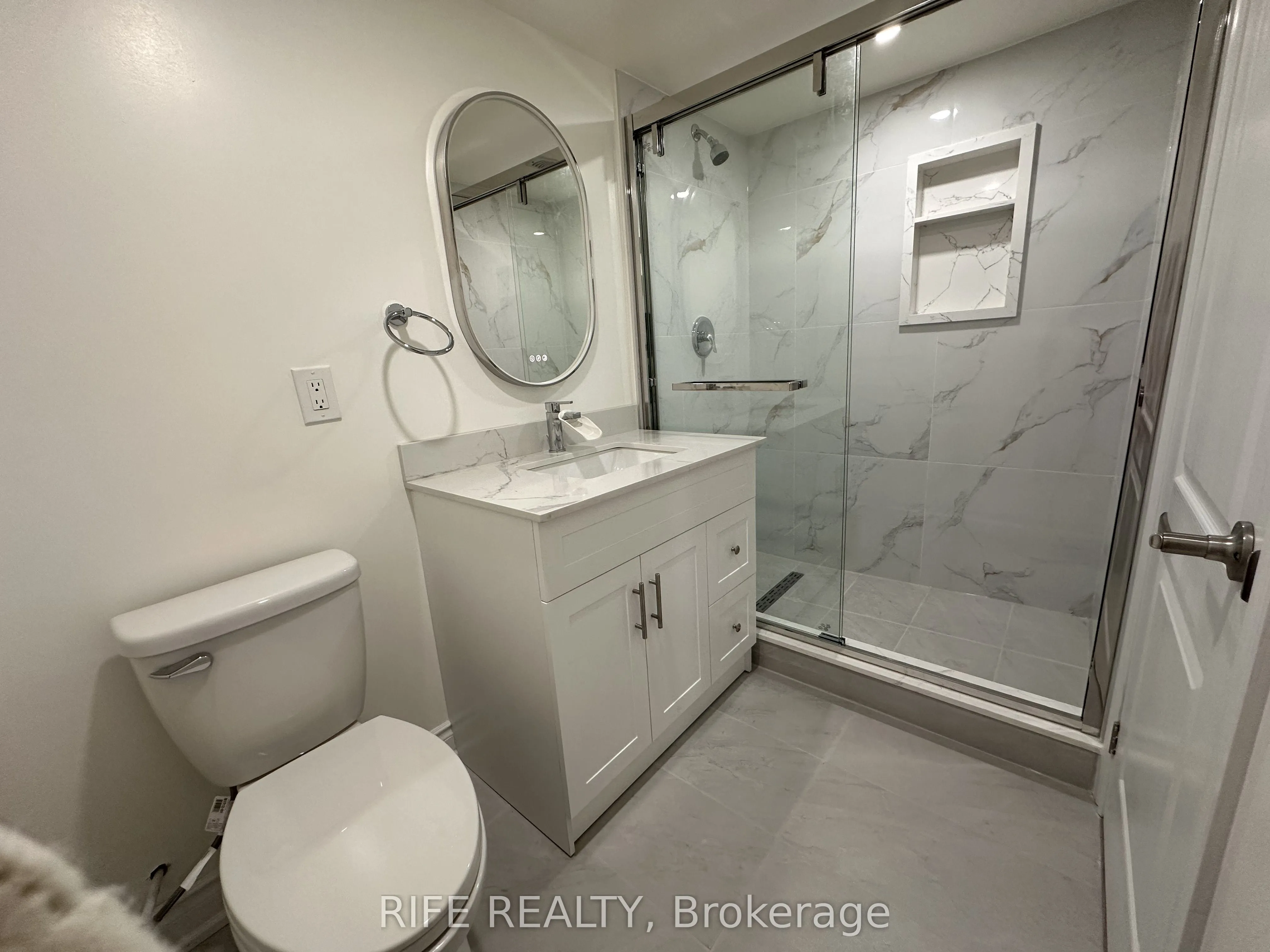 Att/Row/Townhouse living room at BSMT 13 Charles Vogel Drive Markham