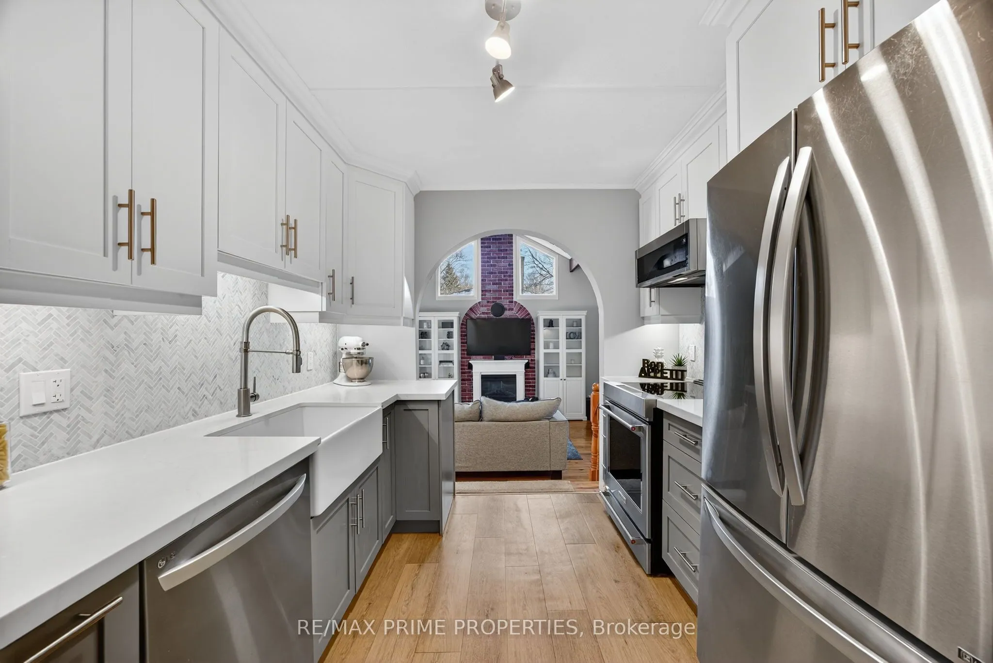 Detached living room at 29 Victory Drive East Gwillimbury