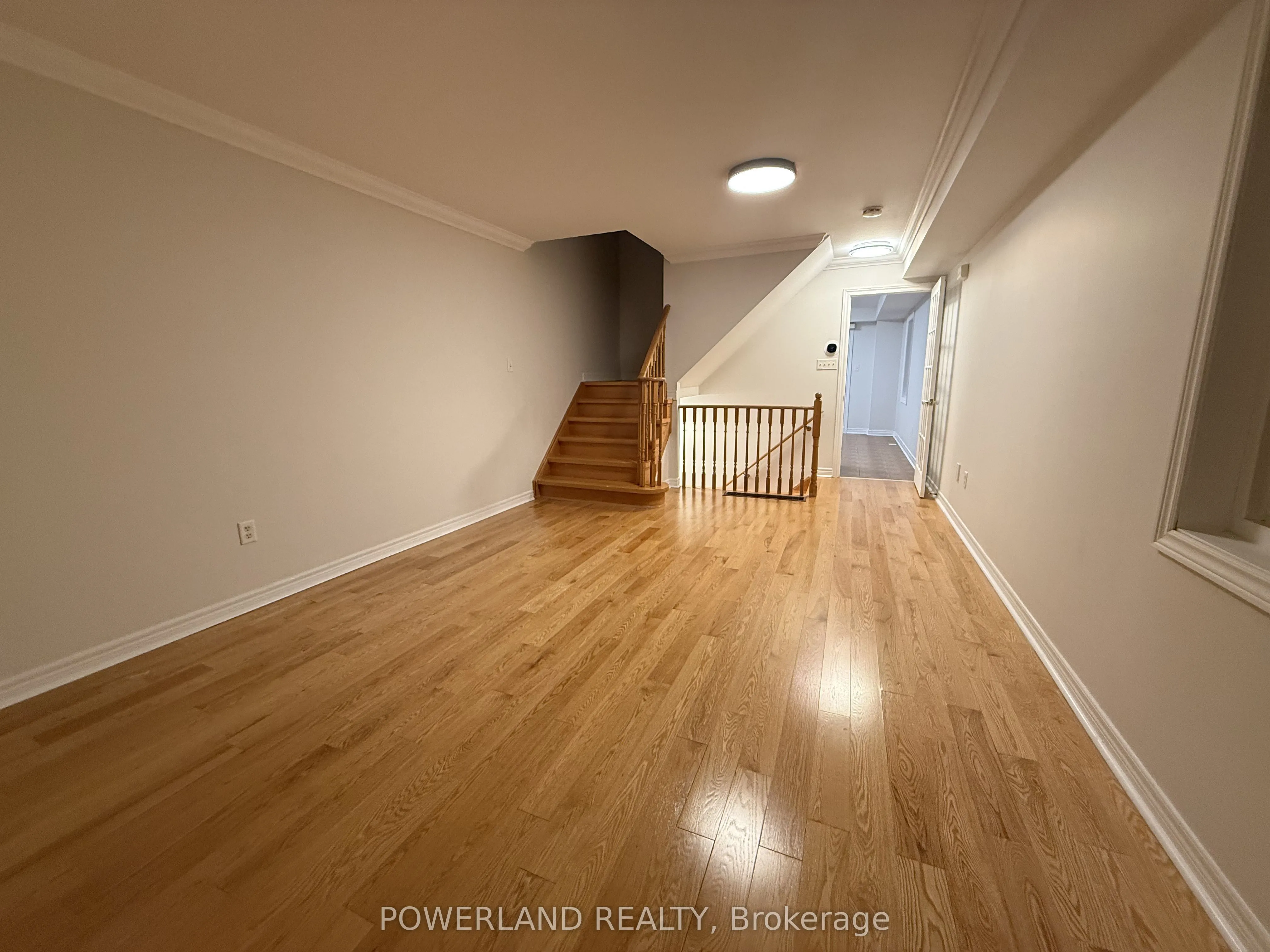 Att/Row/Townhouse living room at 2700 Bur Oak Avenue Markham
