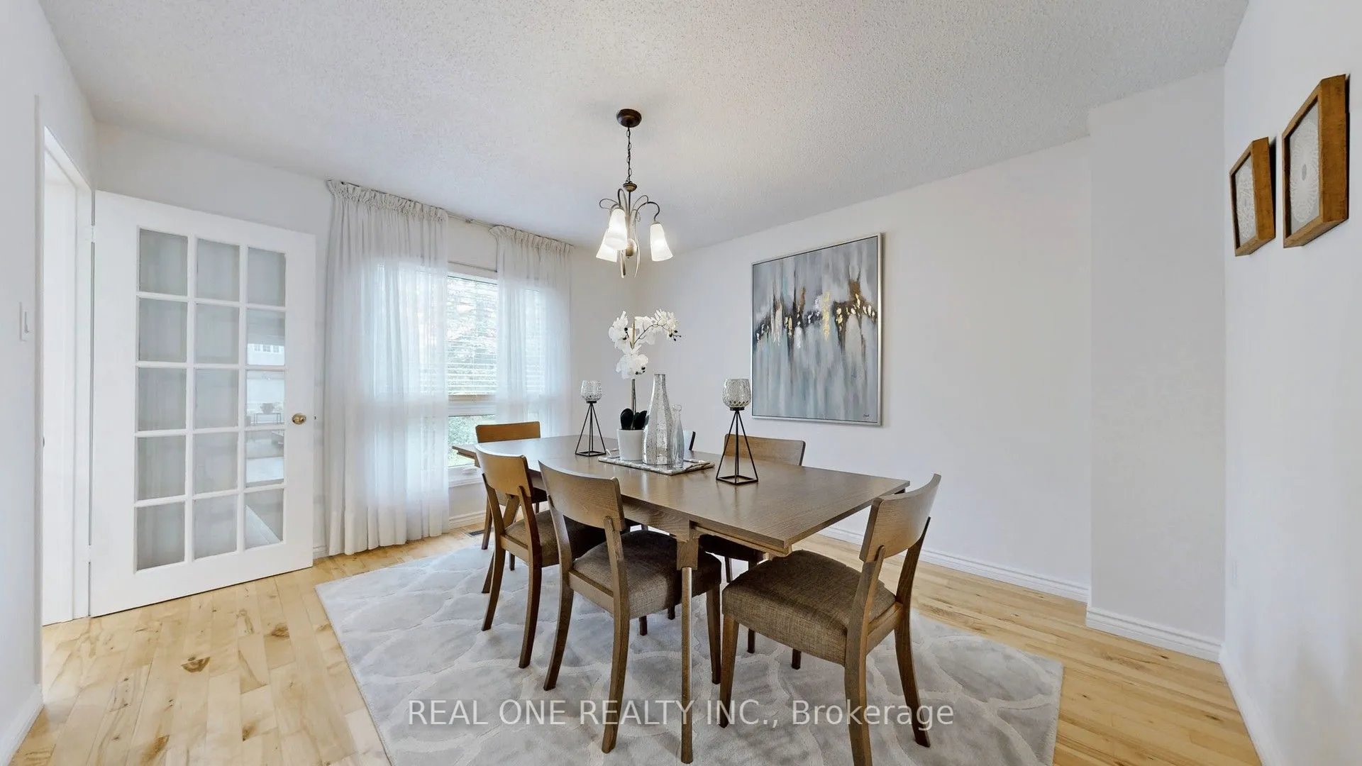 Detached living room at 35 Aitken Circle Markham