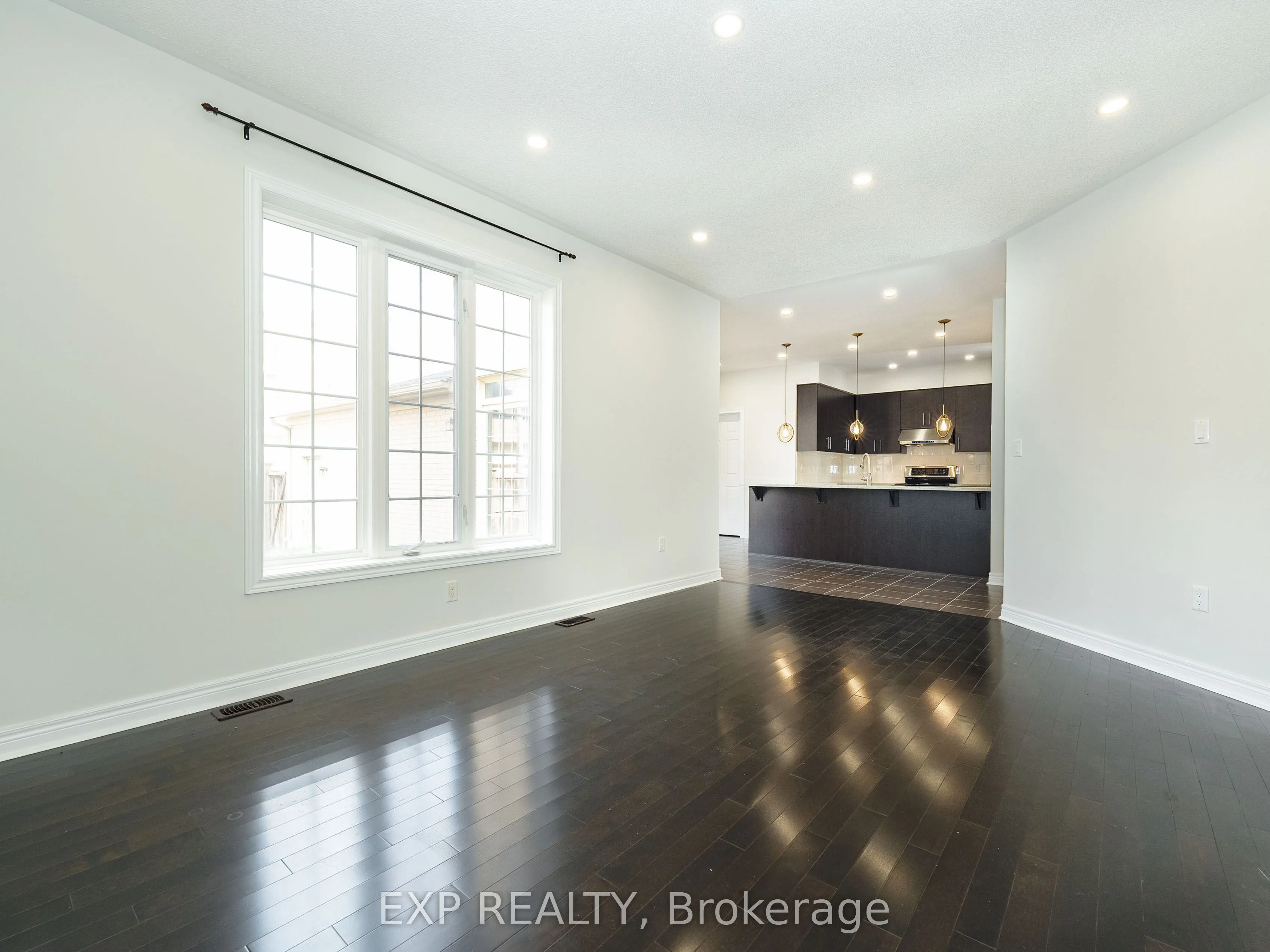 Detached living room at 26 Bembridge Drive Markham