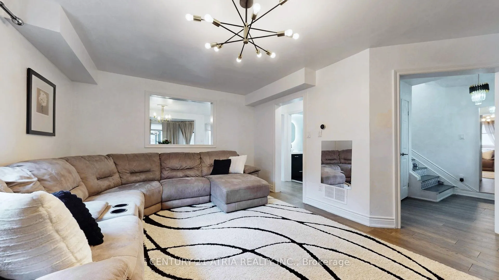 Detached living room at 1166 Oriole Crescent Innisfil