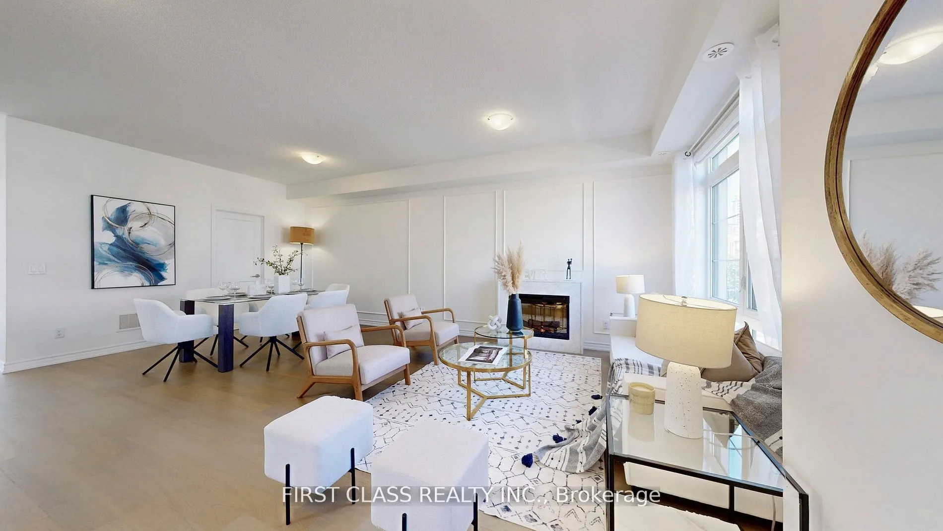 Att/Row/Townhouse kitchen at 91 William Saville Street Markham