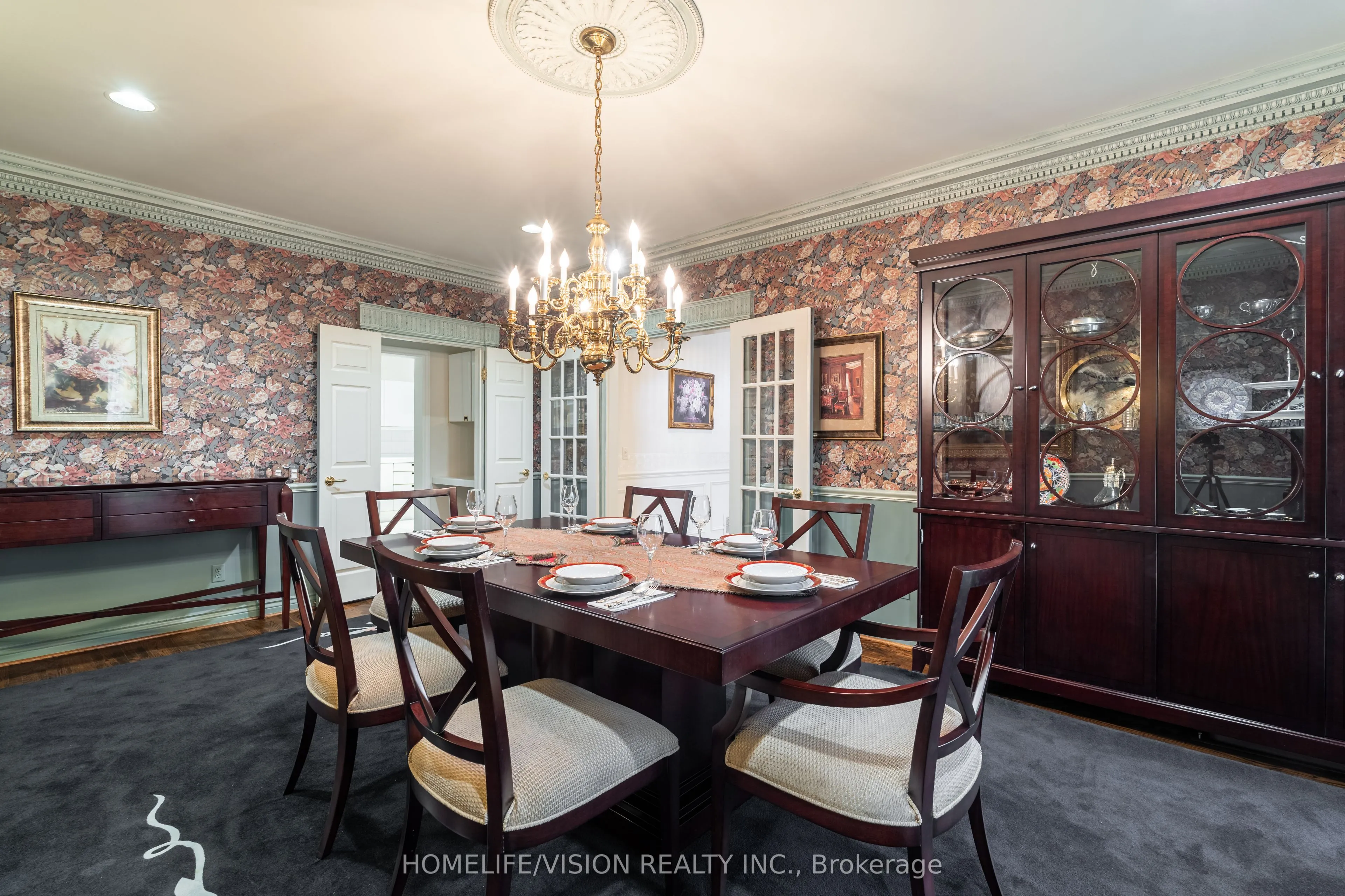 Detached living room at 15 Daffodil Avenue Markham