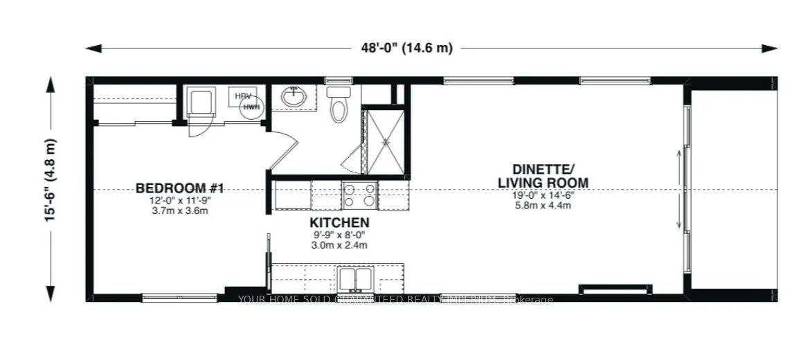 Detached interior view at 0 C Commerce Drive Innisfil