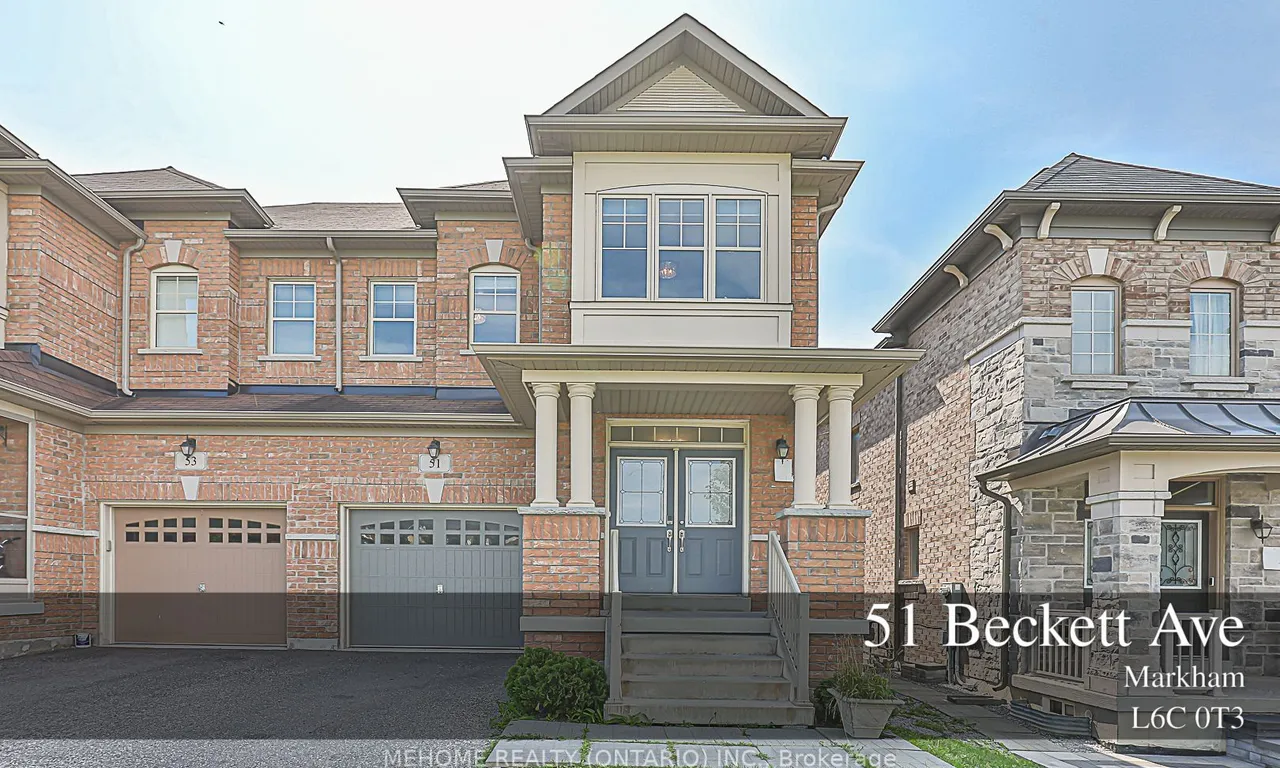 51 Beckett Ave, Markham, ON L6C 0T3